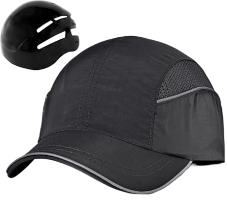 Qizeroty Gorra De Golf Gorra Deportiva Transpirable con Carcasa Protectora | Casco De Skate Ajustable Para Senderismo Golf Tenis Playa Entrenamiento Casual Aire Libre Viaje Mujeres Hombres