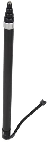 Brrnoo Mic Stand Adapter, Mic Stand Accessories Microphone Boom Extension Rod 3 Meter Telescopic 9 Sektion Mikrofonförlängning Pol Boom Pole för Intervju LIVE STUDIO
