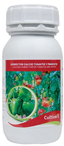 CULTIVERS Calcium Tomates et poivrons Liquide 250 ml. Correcteur de carence en calcium pour légumes. L'engrais organique naturel renforce la résistance aux maladies.