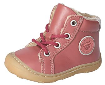 RICOSTA Unisex - Baby Winterstiefel Georgie,Kinder Lauflernschuhe,WMS:Mittel,lose Einlage,Outdoor-Kinderschuhe,Winterboots,warm,Spice (350),22 EU