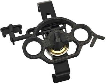 Lonsy Mini volante para xbox series X/S, accesorios de repuesto adicionales para juegos de carreras, ángulo de rotación de 135°, diseño duradero y elevado