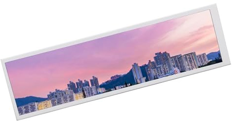 Bewinner Pantalla de Pantalla Táctil Portátil de 8.8 Pulgadas, Monitor Secundario de Computadora, Pantalla de Caja de PC 480x1920 5 Puntos Toque con Altavoces Duales Ángulo de