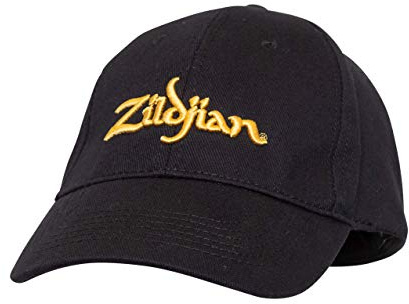 Zildjian Klassische Baseballkappe, Schwarz, Einheitsgr??e