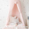 Children Bed Canopy Round Dome, Nursery Decorations, Cotton Mosquito Net, Kids Princess Play Tents, Room Decoration for Baby