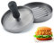 Pressa per hamburger in alluminio pressofuso per deliziosi hamburger, patties, barbecue, con rivestimento antiaderente diametro 11,8 cm