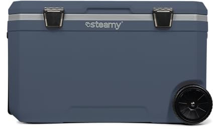 Steamy Cool 70 Kühlbox mit Rollen, 70 Liter, Blau