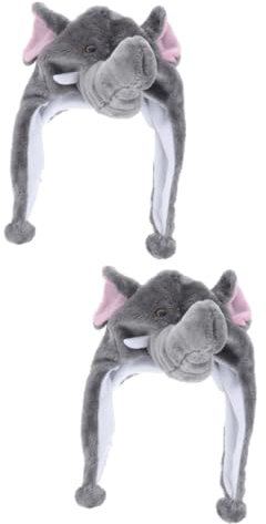 TOYANDONA 2 Stück Hut Cartoon Grauer Elefant Langlebig Ideal Für Leistung Und Cosplay