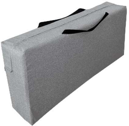 ANEELV Borsa Porta Materasso Piegabile, Adatta per VW T5 T6 T6.1 Multivan California Beach Caravelle, Borsa da Trasporto per Materasso da Campeggio, Grigio, 149 x 63 x 25 cm