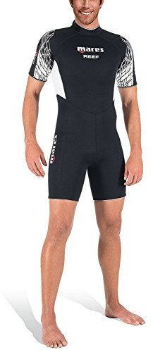 Mares Herren Wetsuit Shorty Reef 2.5, Black, S5, 412384