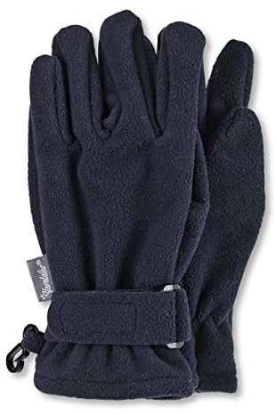 Sterntaler Fingerhandschuh mit Klettverschluss, wind- und wasserabweisend - Unisex Accessoires für Babys & Kleinkinder - warm und funktional - marine, Gr. 3