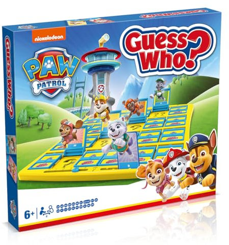Winning Moves Paw Patrol Guess Who? Family Friendly Board Game for 2 Players Age 6+