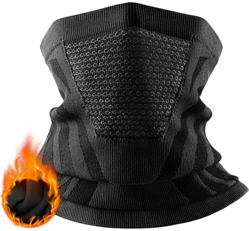 LUROON Schlauchschal Herren Damen Winddicht Multifunktionstuch Winter Loop Schal Neckwarmer Halswärmer Halstuch Motorrad für Ski Radsport Fahrrad Motorrad Laufen