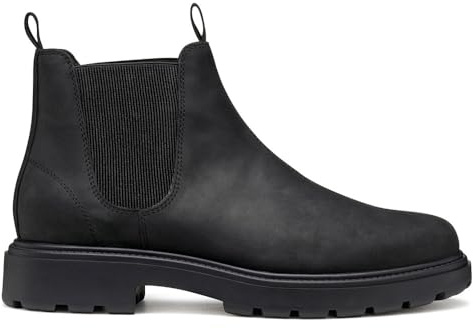 Geox U SPHERICA EC7 - Stivale da uomo, taglia 41 EU, colore: Nero, Nero, 41 EU
