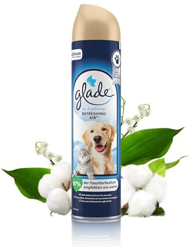 Glade Duftspray für langanhaltende Frische in allen Räumen, Lufterfrischer Spray, Refreshing Air, 1er Pack (1 x 300 ml)