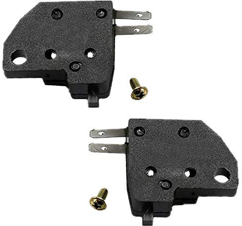 2 Stück Motorrad Bremslichtschalter Motorrad Zubehör Motorrad Teil für Motorrad (links und rechts)
