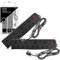 K-MART Heavy Duty Extension Lead UK Pin Plug and Cable, 4 Gang Way 2m Power Adapter, Multi Socket Mains Strip