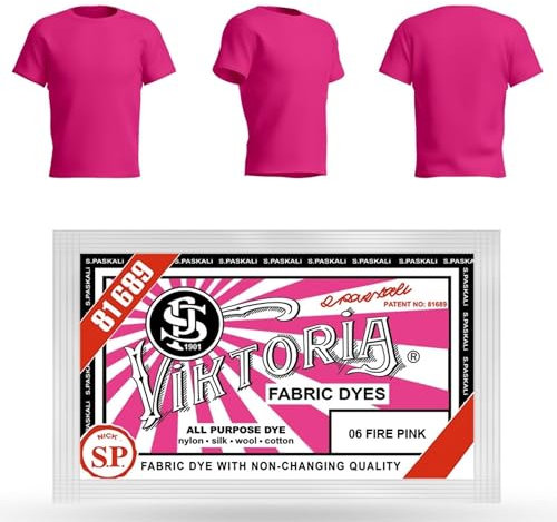 VIKTORIA Textilfarbe waschmaschinenfest (59 FARBEN) - stofffarbe, färbemittel textilien, stofffarben waschfest, textil farbe, kleidung färben