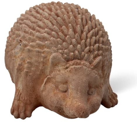 Toocook Animales de terracota artesanal - Decoración jardín - Decoración casa - Resistente a la intemperie (erizo)