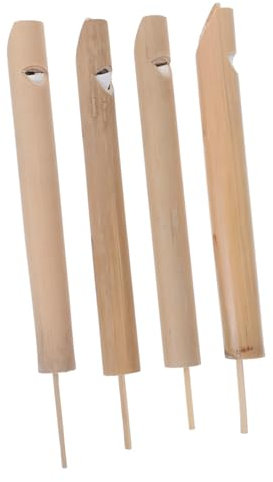 TOYANDONA Pädagogisches Vogelpfeifenspielzeug für Jungen und Mädchen 4-teiliges Vogelgezwitscher Spielmusikinstrument für Kinder