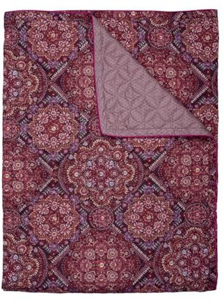 Pip Studio Tagesdecke Pip Il Mosaico | Dark Red - 180 x 260