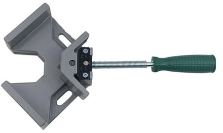 Precisions - Abrazadera de ángulo recto, fácil de usar, abrazaderas de ángulo recto de aluminio, mejoras para sujetar firmemente libros de papel y obras de arte