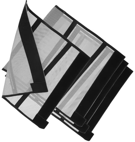 VILLCASE Lot De 4 Guêtres En Maille Respirante Pour Chevaux, Bottes Anti-mouches Robustes Pour Soins Équins Et Entraînements Réguliers