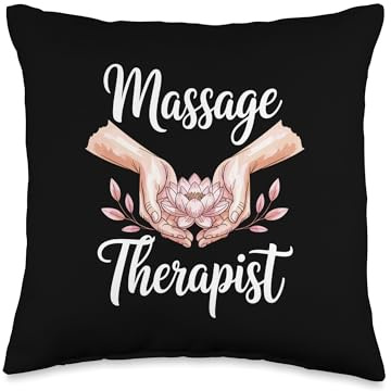 Massage Therapist Massage Therapy Throw Pillow