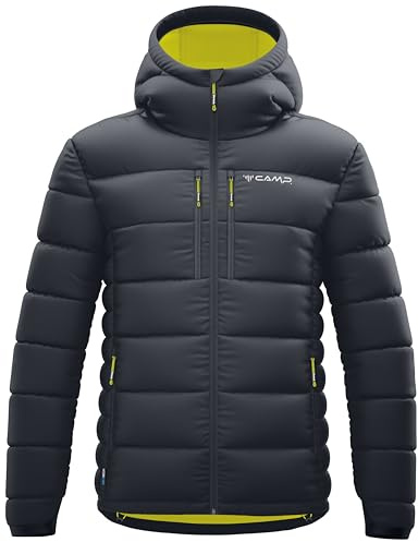 C.A.M.P. - COSMO JACKET - M - Nero/Lime punch