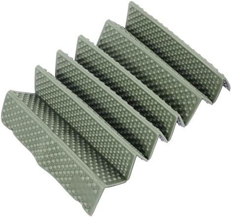TOYANDONA Colchoneta de Camping Esterilla para Actividades Colchón Compacto para Senderismo y Picnics Diseño Aislante Color Verde