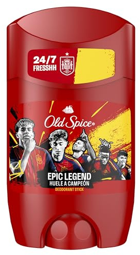 Old Spice Epic Legend La Roja Desodorante en Barra para Hombre, 50ml