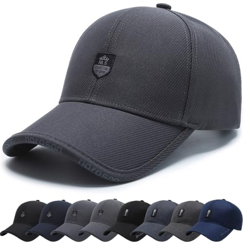 Gorras de Hombre y Mujeres Algodón con Corona Suave Flexible Béisbol para Hombre Sun Protection Deportiva Transpirable de Verano Gorras de Sol de Béisbol de Gorra de Visera Ejecutiva Unisex
