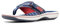 Clarks Women's Breeze Sea Flip-Flop, Navy red, 3.5 UK