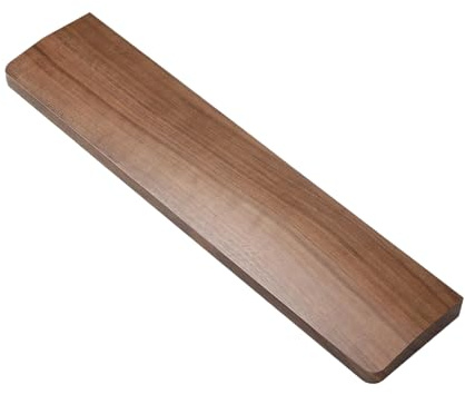 Kaizuca 104 Taste（44cm) Premium Solide Holz-Handballenauflage, Anti-Rutsch und Ergonomisch Handgelenkauflage aus Schwarzem Walnussholz, Set für Büro und Spiele Handballenauflage zur Schmerzlinderung
