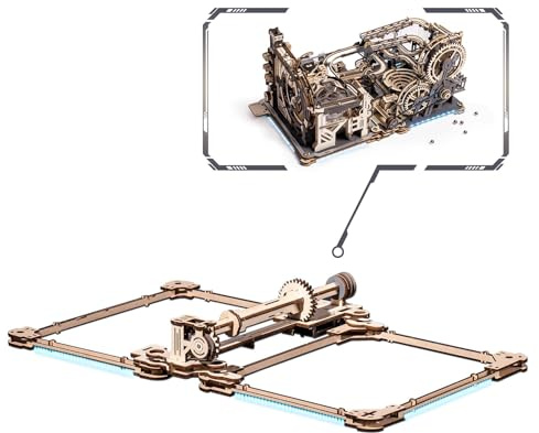ROBOTIME Piste per le Biglie, Pacchetto di Connessione per LGA01 e LGC01, Puzzle 3D in Legno Adulti, Kit di Modellismo da Costruzioni Meccanico, Regalo, LG01