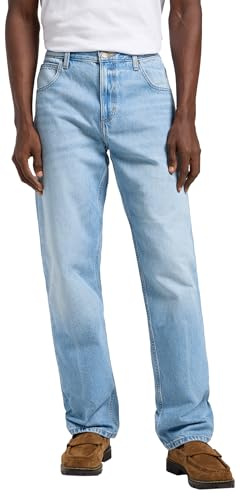 Lee Oscar - Vaqueros para Hombre, Corte Holgado, Pierna cónica, Puro Handsome, 34W x 32L