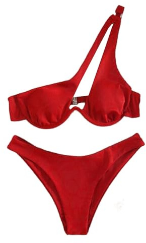 Bikini Taglie Curvy Costume Anti Segno Abbronzatura Reggiseno Bikini con Ferretto Bikini Push Up Reggiseno Top Bikini Pois Bikini Slip Perizoma Bikini Mare 2018 Bikini T Shirt Mini Bikini Brasiliano