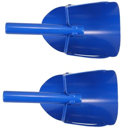 SHINEOFI 2 Pezzi di pala di acciaio carbonio paletta di coltivazione Strumenti manuali da giardino pala a mano per il giardinaggio piccola pala per il giardinaggio