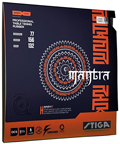 STIGA (Sutiga Table Tennis Rubber Tension Keiura Soft Mantra H Red Especially Thick 1708-1705-21