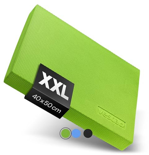 Vesta+ Balance Pad XXL + APP, Wackelpad und Gleichgewichtskissen - Balance Pad Physiotherapie für das Plus in Deinem Training, Balancepad, Gymnastik Kissen, Balance Matte