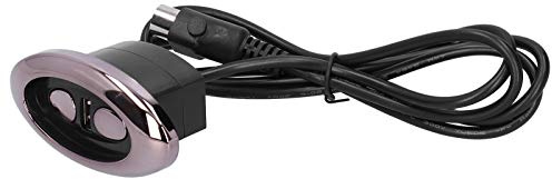OUKENS Power Recliner Controller, Universal 2-Button Electric Sofa Controller with 2A Fast USB Charging Hub, 5-Pin Recliner Hand Controller Replacement for Power Lift Chairs & Massage Sofas
