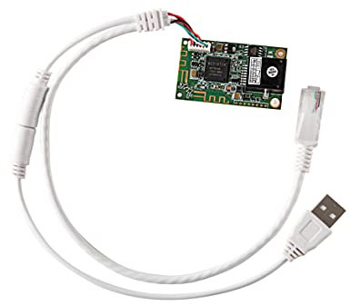 VONETS WLAN Modul/Wireless Ethernet Bridge/Mini Router/2,4GHz Hotspot Signal Repeater/AP mit 2 RJ45 Ports, USB/DC Powered für DIY Industrial Engineering Network Devices VM300-L