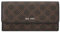Nine West Damen Zuri SLG Check Sec Wallet, Braunes Logo/Schwarz, Medium
