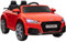 HOMCOM Audi TT RS Licensed 12V Kids Electric Ride On Car w/Parental Remote Forward Reverse, Lights, Horn, MP3 Player, Seatbelt - Red