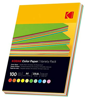 KODAK Crystal Photo Frame Kit - Transparenter Bilderrahmen, Format A6 (10x15 cm), 5 Blätter Fotopapier und ein Magnetblatt, Tintenstrahldruck