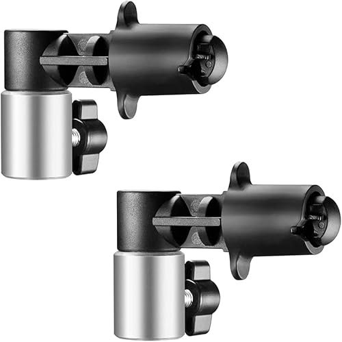 Selens Reflektor Clips Halter 2 Stücke Fotografie Reflector Holder Clamp mit 5/8 Bolzen Hintergrund Lighting Disc Holding Clip für Photo Studio Lichtstativ Adapter
