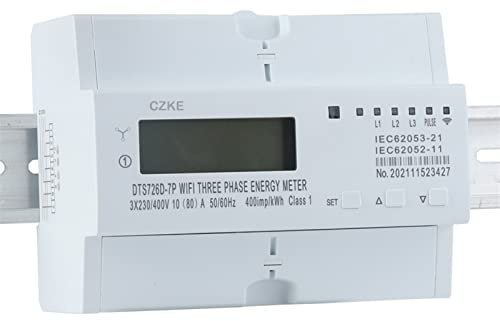 FITTG 3 Phasen DIN-Schiene Tuya 50/60 Hz 3 * 120 V 3 * 220 V 3 * 230 V WiFi Smart Meter Timer Stromverbrauch Monitor kWh Wattmeter