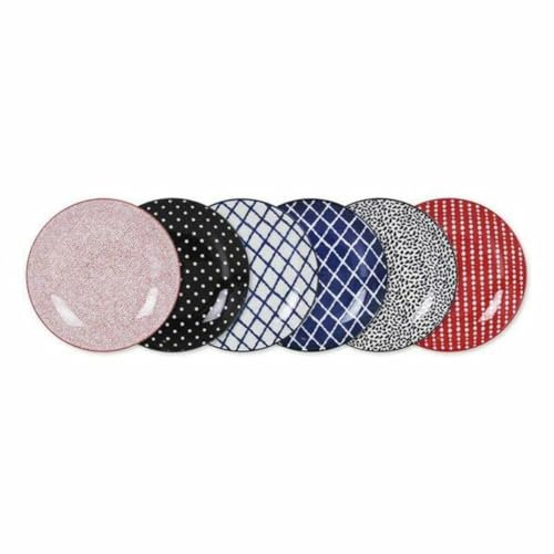 La Mediterránea S2206480 Fuente Hana Redonda, D 20.3 x 2.5 cm, Porcelana