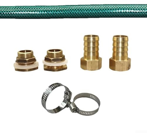 Kit di connettori per tubo della pioggia con tubo da 99 cm per una conservazione efficace dell'acqua nel tuo giardino