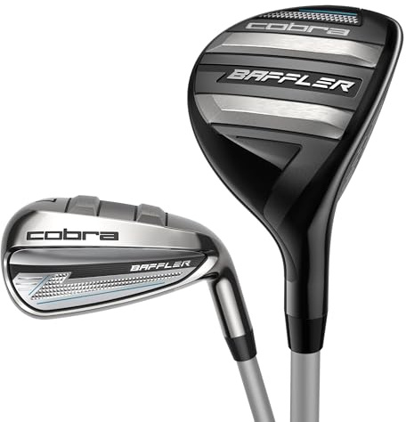 Cobra Golf Women's Baffler Hybrid Iron Set, 5H, 6H, 7-PW, SW, Ladies, Right Hand