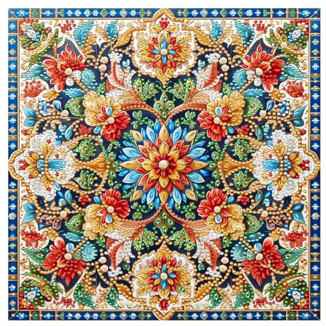 Aicomeon Diamond Art Kits Adults Mandala Diamond Painting Kits